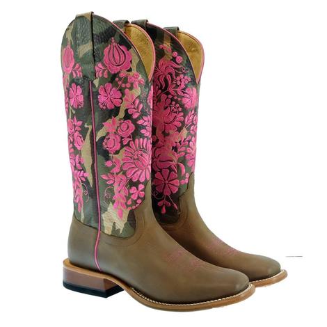 Macie Bean Floral Camo Top Women's Boots